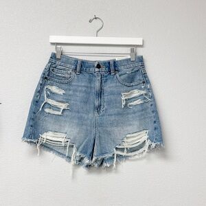 NWT American Eagle Distressed Denim Shorts (Size 6)